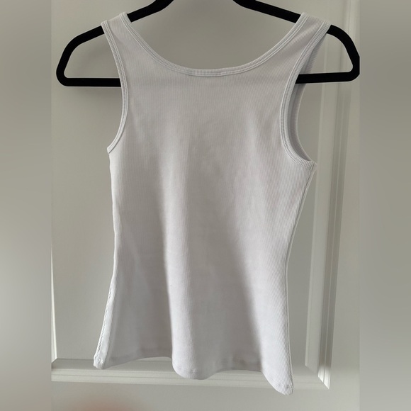 Knix Sculpt Rib Tank Top - White - Picture 4 of 6